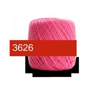 5/$15 Circulo Rubi Brilhante Pink 3626 40m 5g Mercerized Cotton